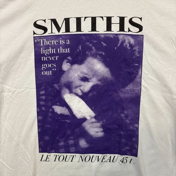 The Smiths There Is a Light That Never Goes Out Rock Band T-Shirt Large - Picture 2 of 4